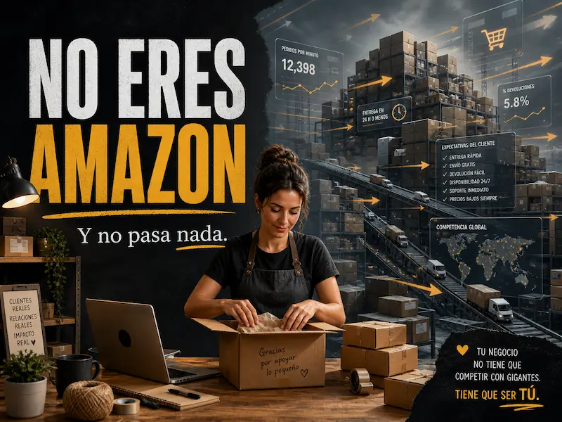 No eres Amazon 3 no eres amazon