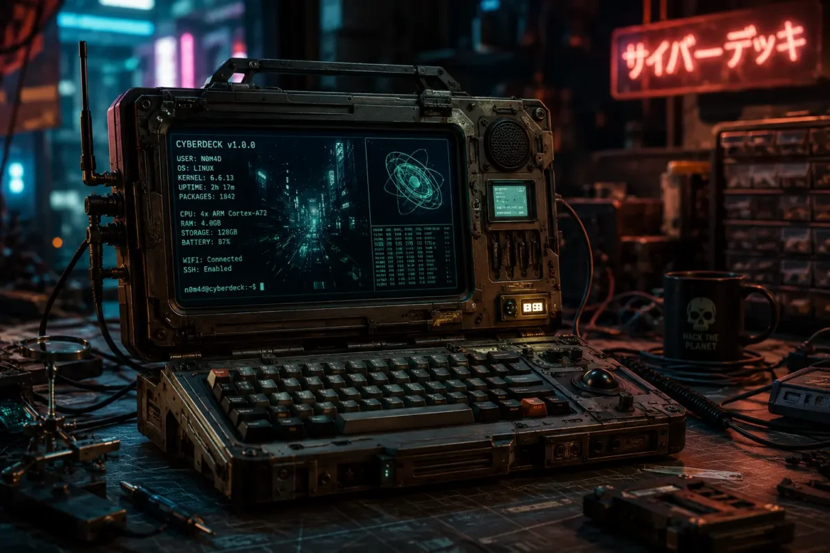 Cyberdecks, que son. 3 cyberdecks