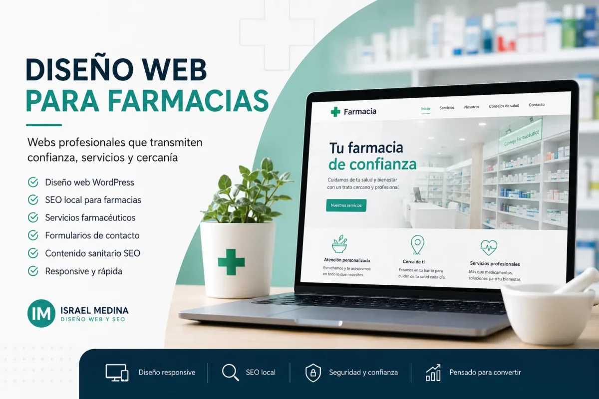 Web Design for Pharmacies | SEO Websites for Pharmacies 4 Web para farmacias